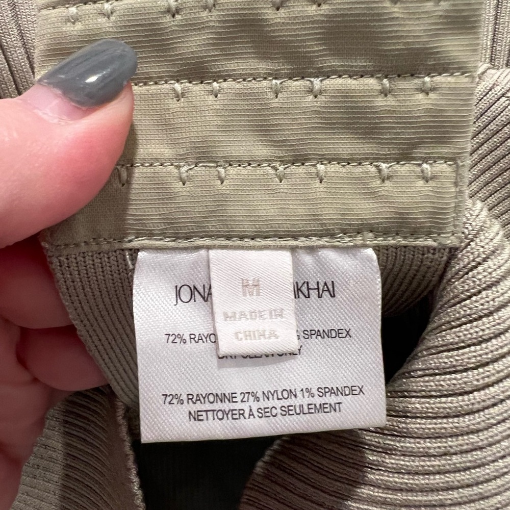 Jonathan Simkhai Jayline Bralette Pullover Sweater - Picture 12 of 14